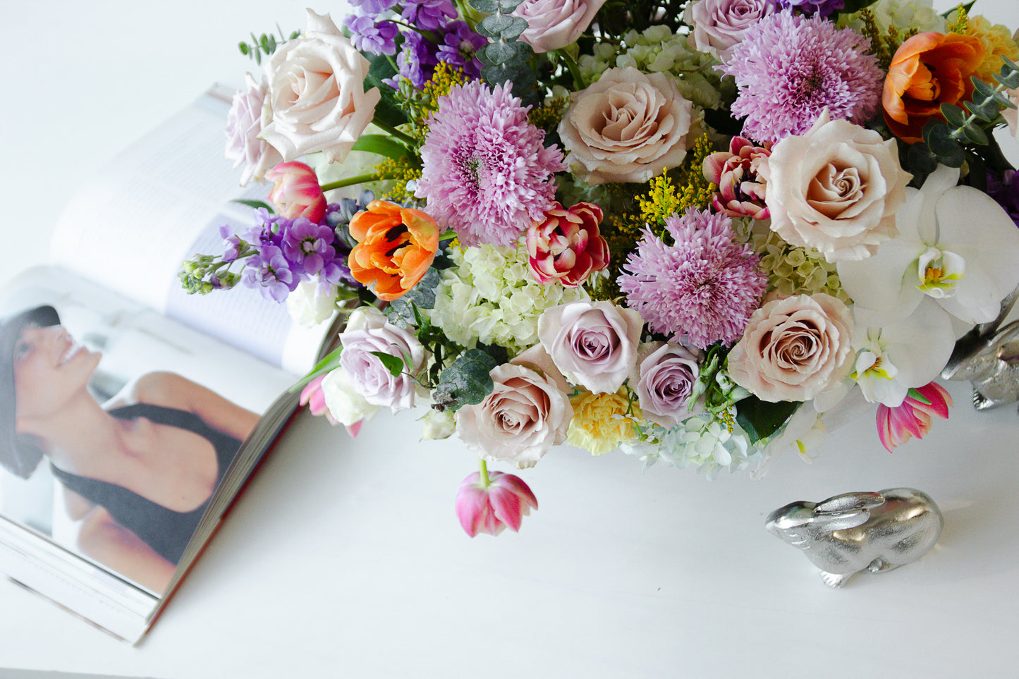 Victoria - Deluxe Basket Arrangement