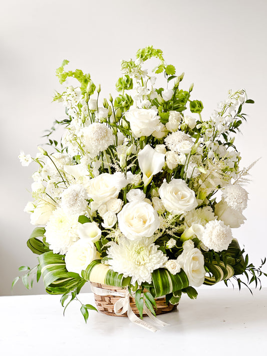 Althea - Basket Sympathy Arrangement