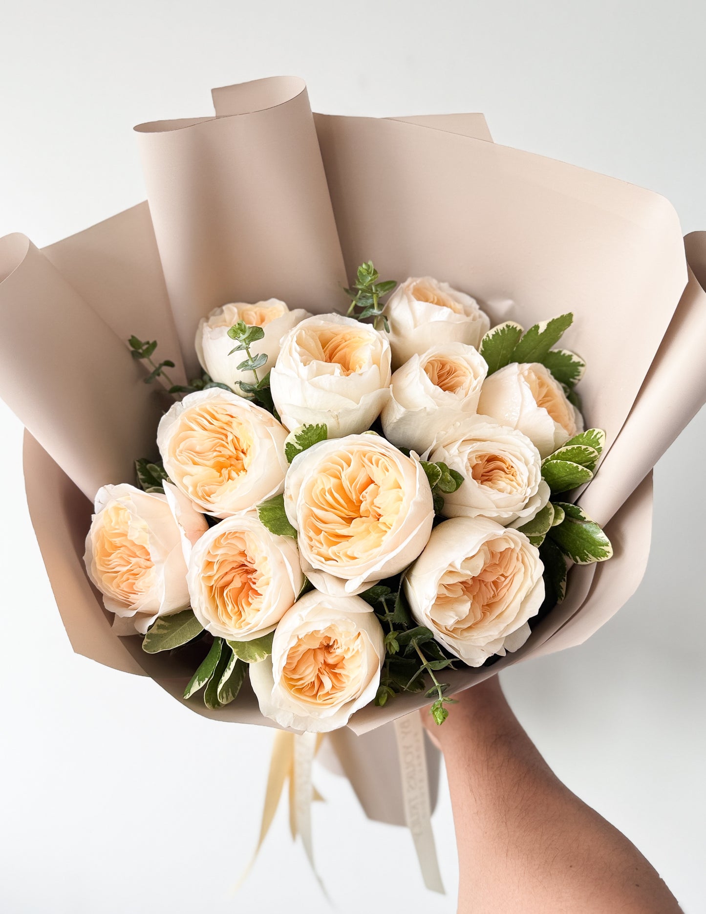 Alanna - Garden Rose Bouquet