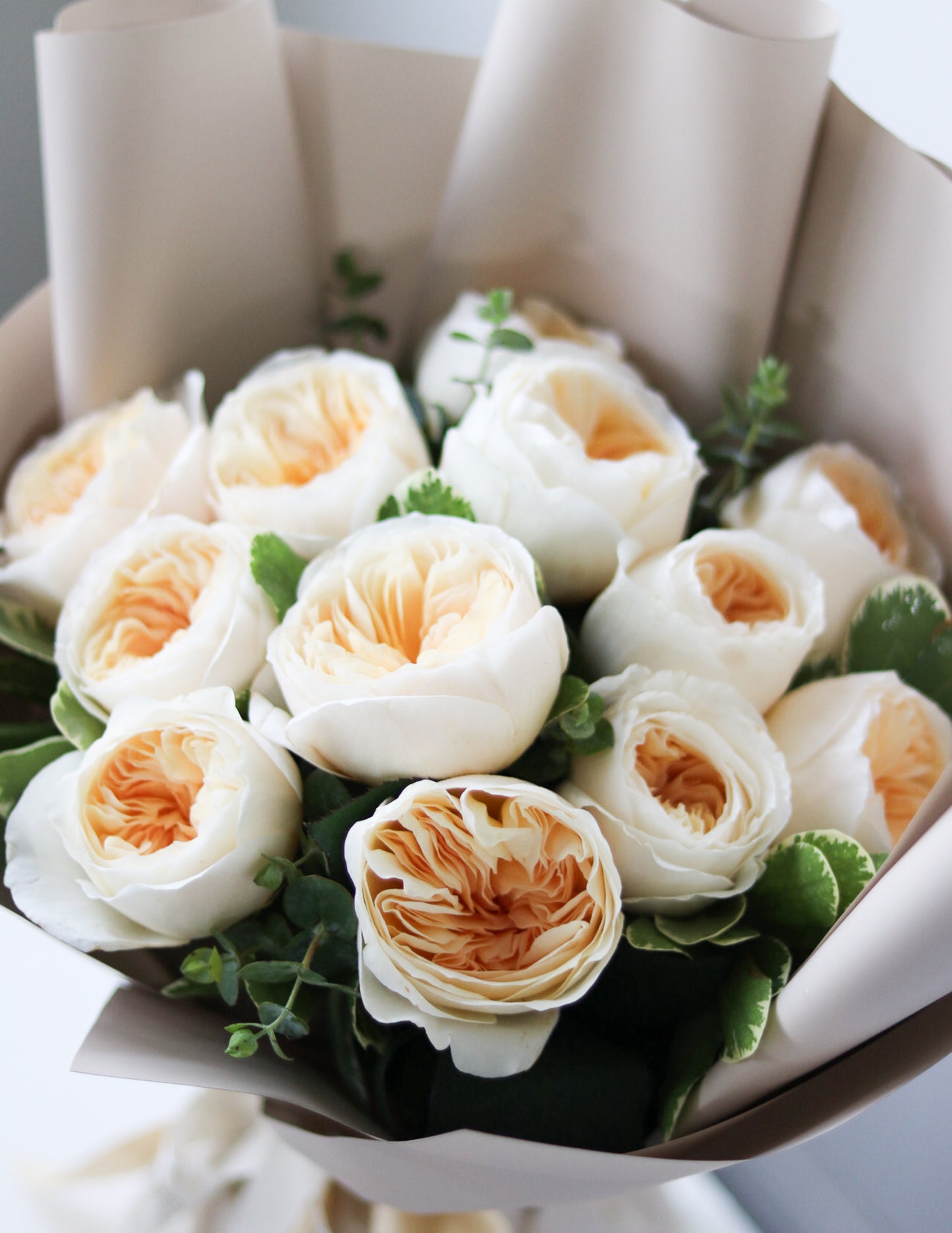 Alanna - Garden Rose Bouquet