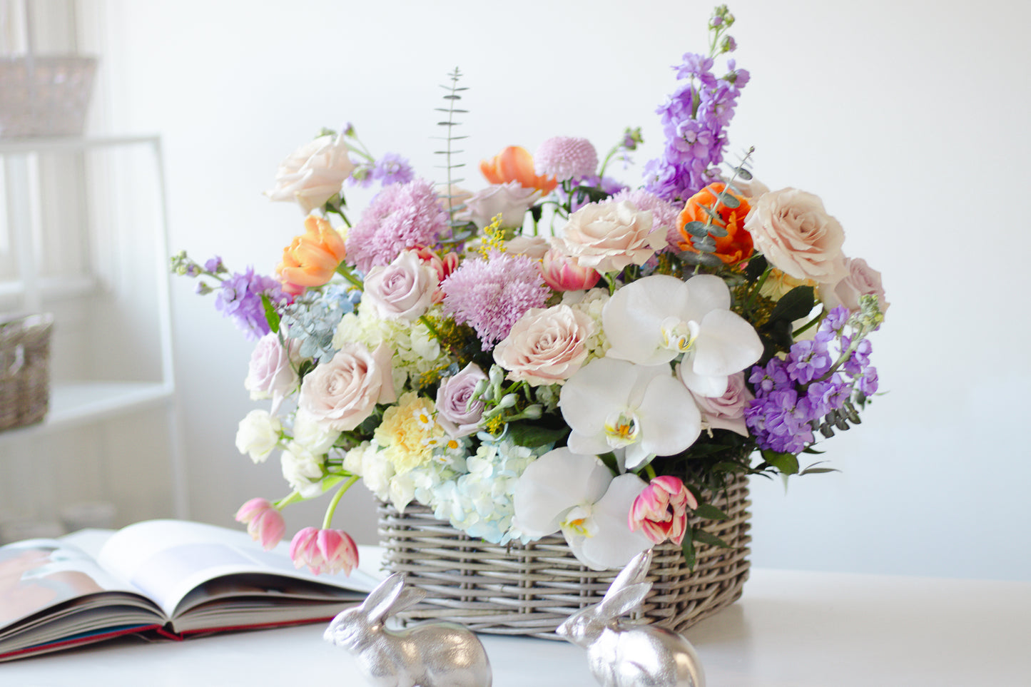 Victoria - Deluxe Basket Arrangement