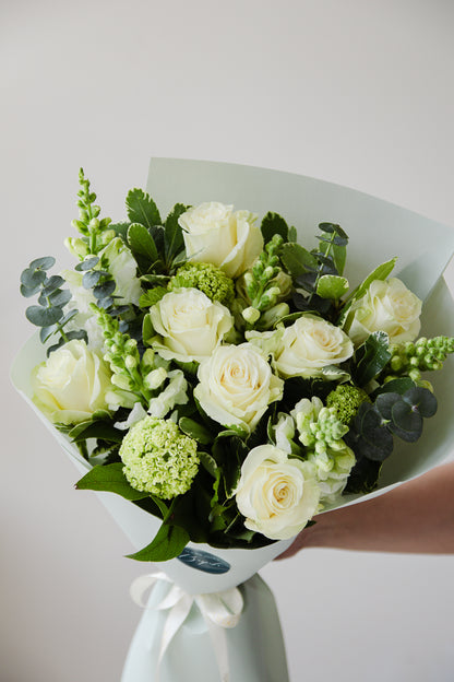 Green and White - Bespoke Bouquet