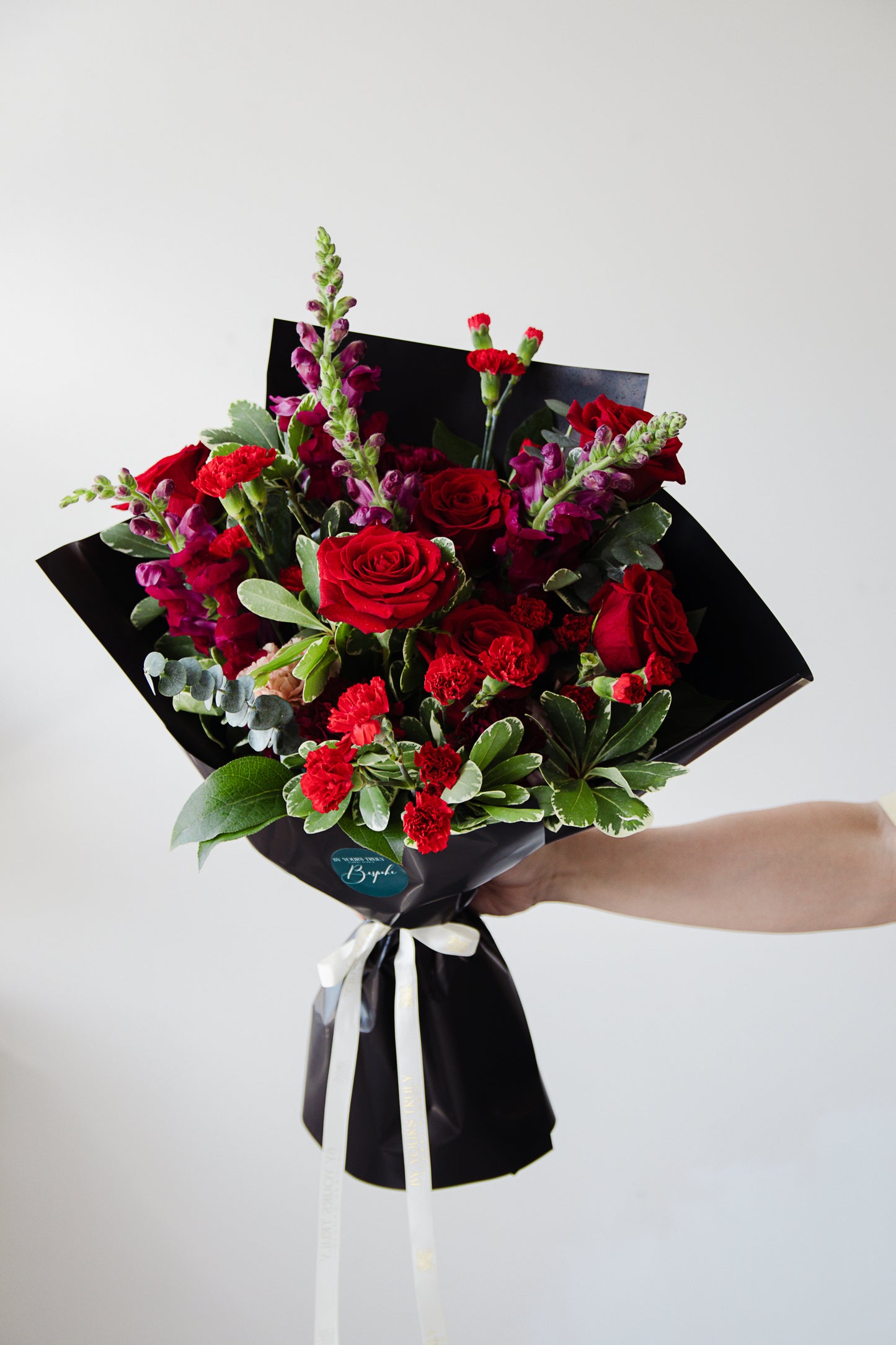 Red and Black - Bespoke Bouquet