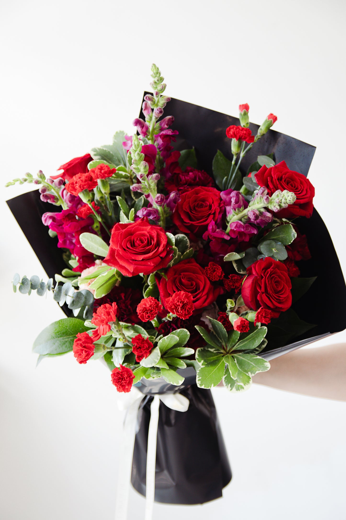 Red and Black - Bespoke Bouquet