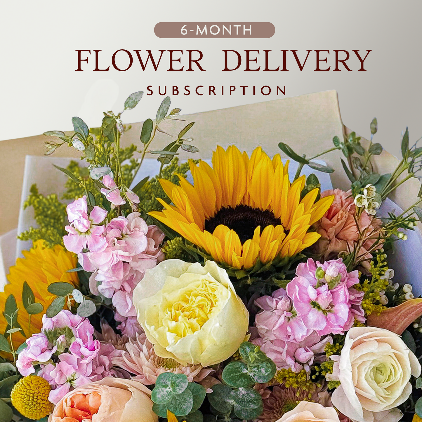 6-Month Flower Delivery Subscription
