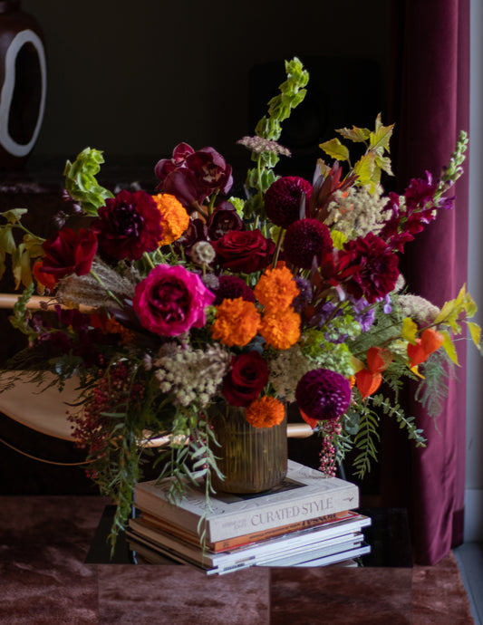 Carmella - Grand Thanksgiving Statement Vase Arrangement