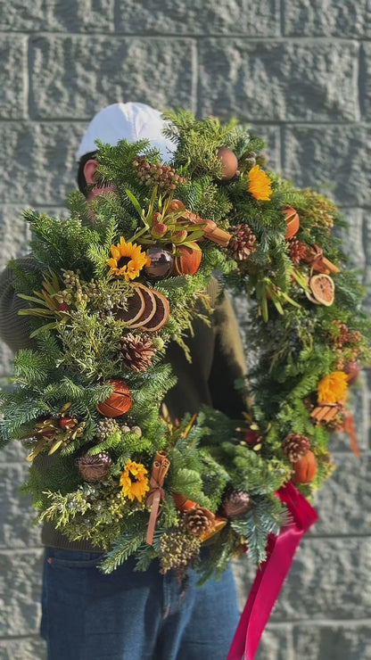 Estate Holiday Wreath
